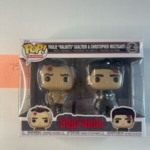 Funko Pop The Sopranos Paulie and Christopher Figures 2 pack